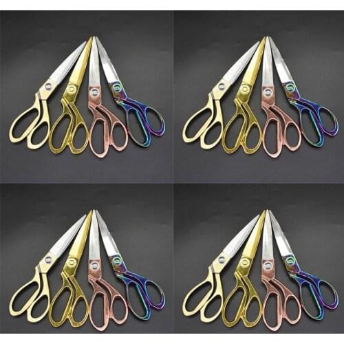 Stainless Steel Professional Scissors Cutting Sewing Scissors for Tailor Fabric Needlework Exquisite Dressmaker Shears Scissors