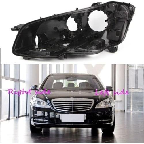 Headlight Base For Benz S-Class W221 2010 2011 2012 2013 Headlamp House Car Rear Base Front Auto Headlight Back House