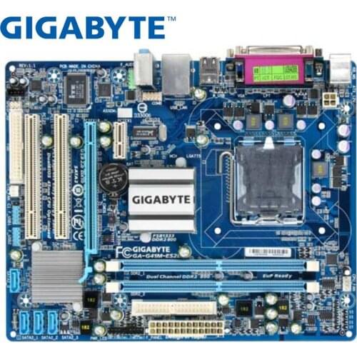 Gigabyte GA-G41M-ES2L original desktop motherboard LGA 775 DDR2 G41M-ES2L G41 Micro ATX board mainboard