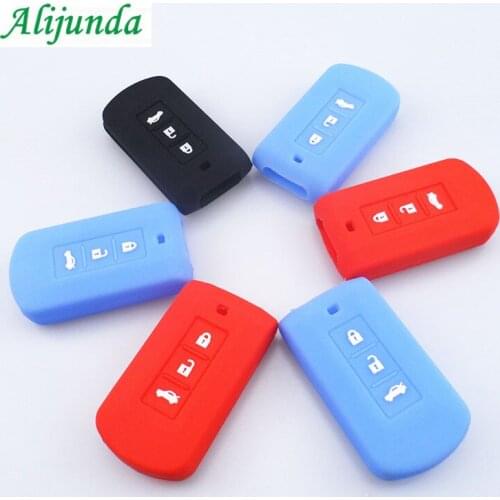 FOR Mitsubishi Orland Lancer EX ASX Pony Grandis Pajero Sport Remote Key Silicone Case