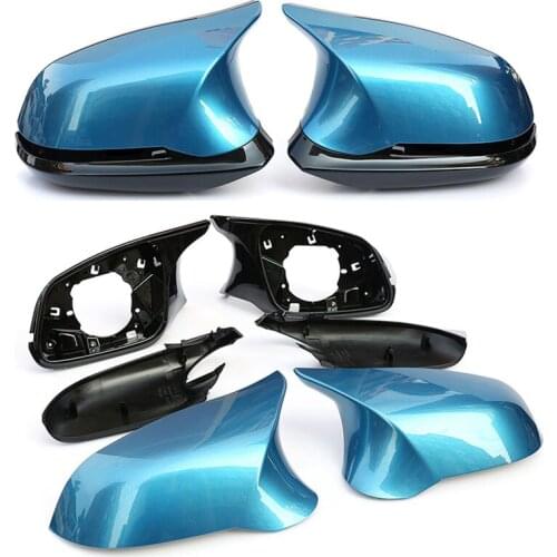 Replacement Carbon Fiber Mirror Assembly Covers Caps Shell for BMW 1 2 3 4 series F20 F21 F22 F23 F30 F31 F32 F33 F34 F35 E84