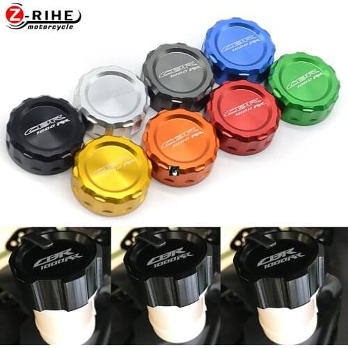 Motorcycle Filter Fluid Rear Brake Master Cylinder Oil Reservoir Cover Cap For Honda CBR 1000RR 1000 RR