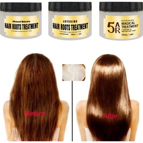 Magical Keratin Hair Treatment Mask Argan Oil 5 Seconds Repairs Damage Hair Root Hair Tonic Keratin Hair & Scalp Treatment TSLM1