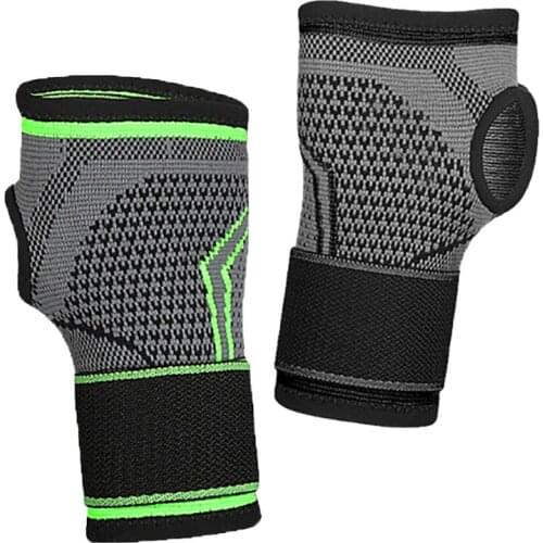 1PC High Quality Wrist Guard Band Sport Protective Gear Fitness Wrist Palm Support Weightlifting Wrist Support Exercise Palm Pad