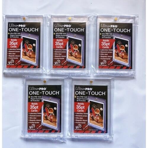 2.5X3.5" Magnetic Card Holder-35pt pokemon MTG cards protecter 5 pcs