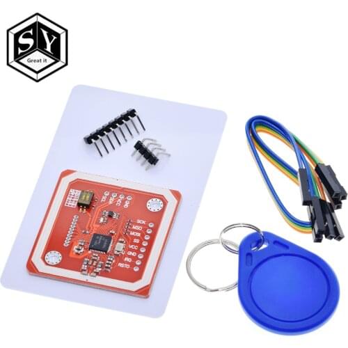 1Set GREAT IT PN532 NFC RFID Wireless Module V3 User Kits Reader Writer Mode IC S50 Card PCB Attenna I2C IIC SPI HSU For Arduino