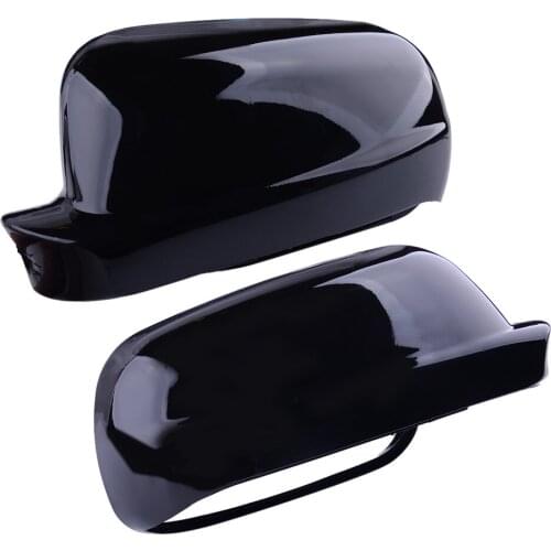 1 Pair Left & Right Wing Rearview Mirror Cover Cap Casing Trim Car Fit For VW Golf R32 GTI Rabbit Jetta MK4 3B1857537 3B1857538B