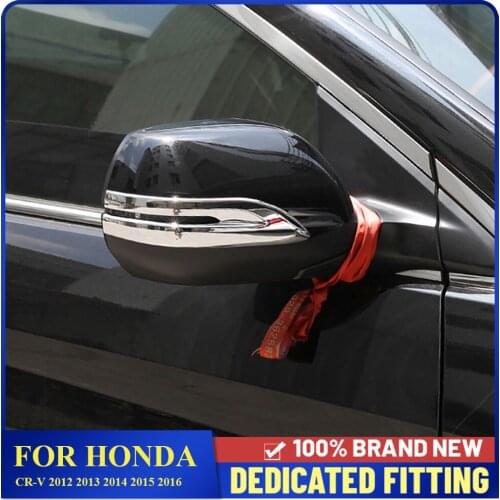 Car Side Door Rearview Mirror Strip Cover Trims For Honda CRV CR-V 2012 2013 2014 2015 2016 Auto Parts