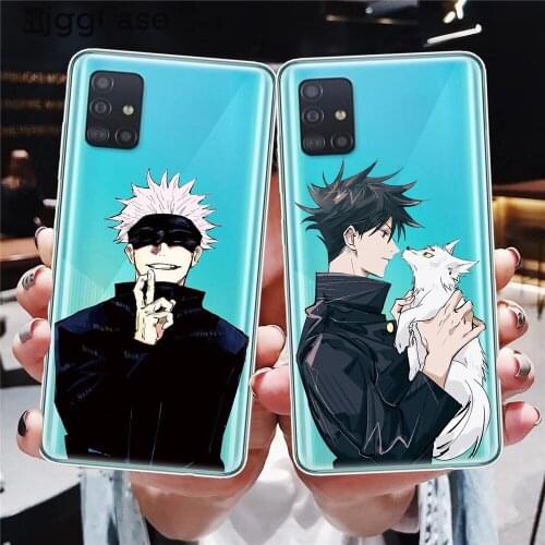 Jujutsu Kaisen Satoru Gojo anime Phone Case For Samsung A52 A72 A42 A32 A12 A02 A21S A31 A41 A51 A71 A20 A30 A40 A50 A70 Cover