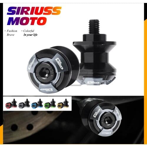 CNC Aluminum Motorcycle Spools Slider Stand Screws Case for Suzuki GSR750 2011-2016