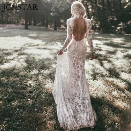 JC&STAR Long Wedding Dresses
