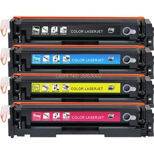 Misee 410a Toner Cartridges Compatible for HP CF410a~CF413a Laserjet M452 M452dn M452nw M452dw M477 M477fnw M477fdw