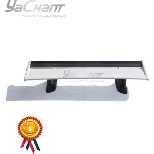 Car-Styling Carbon Fiber Blade and Caps with FRP Spoiler and Legs Fit For 99-02 R34 GTT GTR OEM Rear Wing with Jun Higher Leg