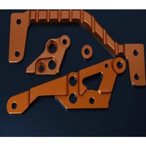 6mm CNC Metal Engine Mount Set Fit for 1/5 HPI ROVAN ROFUN KM GTB TS BAJA 5B 5T 5SC