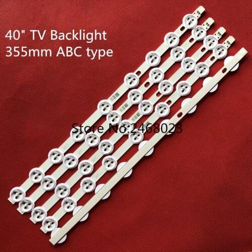 New Kit)LED backlight strip For 40" NDV REV1.0 ABC 39PF3025D 40L1333DB P40LED13 VES390UNDC-01 VES400UNDC-01 VES400UNDS-02 03