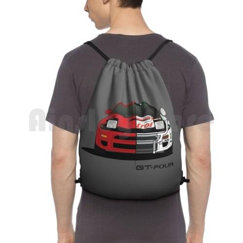 Celica Gt-Four Backpack Drawstring Bags Gym Bag Waterproof Celica Gt4 Gt Four Gt Four Alltrac All Trac Awd Rally Raid