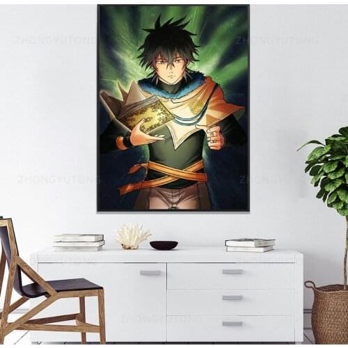 Yuno Power Grimoire Canvas Painting Wall Art Pictures Prints Home Decor Wall Poster Decoration For Living Room