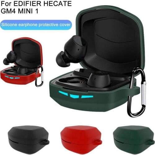 Portable Soft Silicone Anti-Fall Shockproof Dust-Proof Protective Case Cover Shell For EDIFIER GM4 MINI Earphone