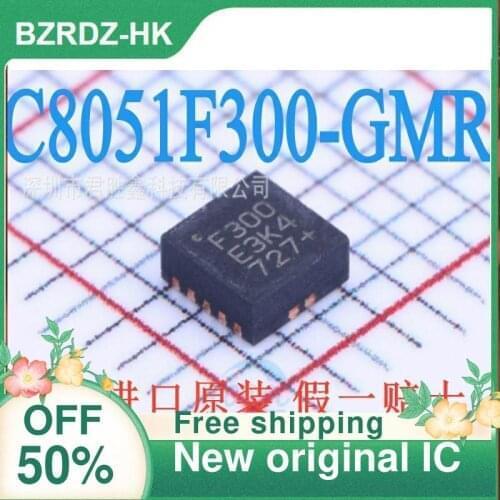 2-10PCS/lot C8051F300-GMR C8051F300 F300 QFN11 New original IC