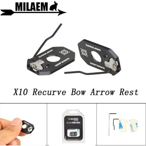1pc Archery Recurve Bow Arrow Rest Right/Left Hand Shooting Magnetic Aluminum Alloy Arrow Rest Shooting Hunting Accessories