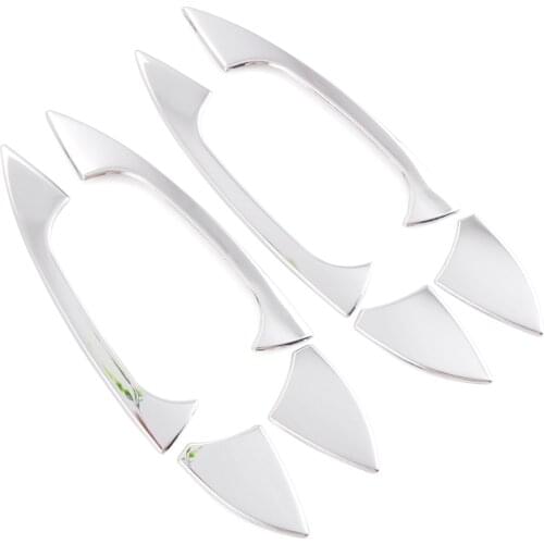 8pcs/set Stainless Steel Door Handle Cover For Mercedes-Benz B C E CLA GLK GL ML Class E200 E250 W176 W246 W204 W212 W218 X204