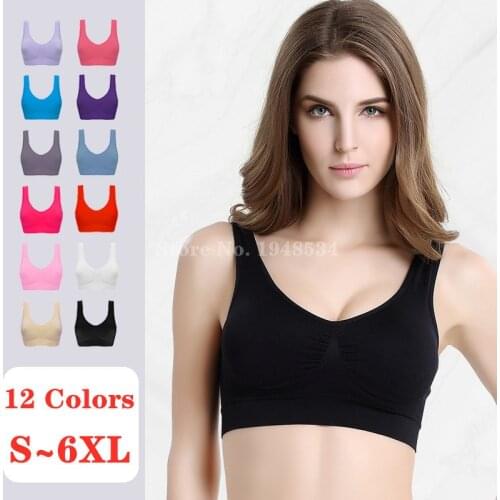 Sexy Bras For Women Push Up Bralette Plus Size Bra Sports Sleep Active Seamless Bra Cotton easy comfort bra 5XL 6XL bralette top