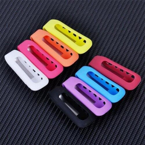 ForFitbit One Smart Tracker Watch Cover Clip Case Silicone Rubber Holder Replacement Belt Case Cover Accessories