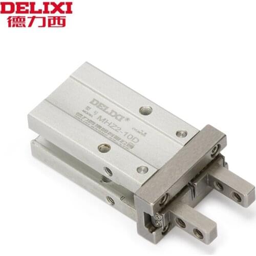DELIXI MHZ2 Parallel Style Air Gripper Cylinder MHZ2 6D 10D 16D 20D 25D 32D 40D HFZ10 HFZ16 HFZ20 HFZ25 HFZ32 HFZ40