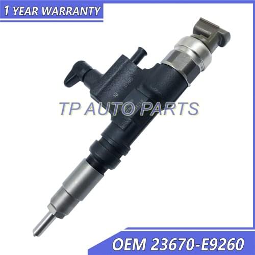 Fuel injector nozzle Injector Assy OEM 295050-0760 23670-E9260 2950500760 23670E9260 Compatible With Toyota