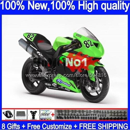 Body For KAWASAKI ZX-1000 ZX 10 R ZX 1000CC ZX10R 06 07 72MC.52 ZX-10R ZX1000 CC ZX 10R 2006 2007 06 07 Race Raceing Fairing