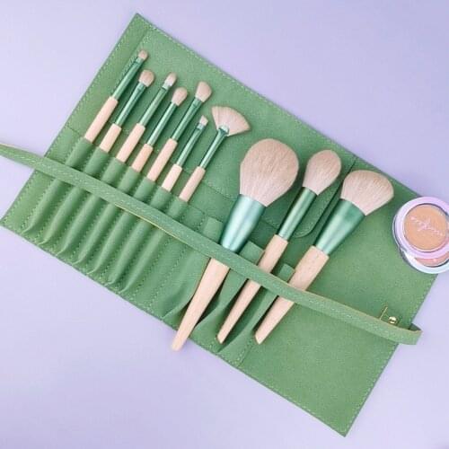 10PCS Makeup Brushes Set Beauty Brush Soft Hair Eye Shadow Brush Highlight Powder Blush Makeup brush with Storage Cosmetics