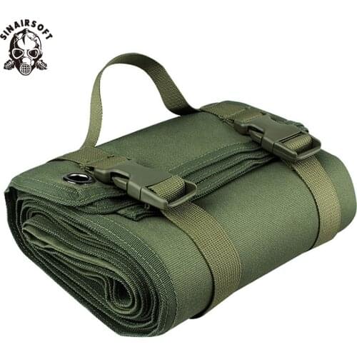 Outdoor Non-slip Shooting Mat Hunting Gun Rifle Cleaning Mat Waterproof Camping Picnic Blanket Tactical Airsoft Shooting Mat