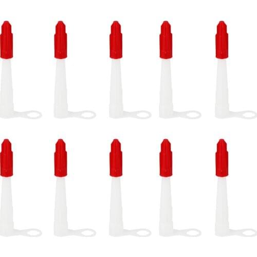 10 Pcs Nozzles Durable Professional High Quality Premium Sealant Silicone Nozzles Caulk Nozzles Caps For Worker Home