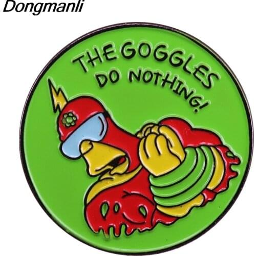 P5648 Dongmanli Funny Anime Figures Enamel Pins Badge Brooch Backpack Bag Collar Lapel Decoration Jewelry