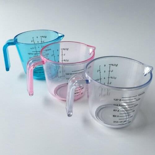 150ml plastic clear measuring cup handle liquid pour spout home kitchen tools Thickened Plastic Measuring Cup