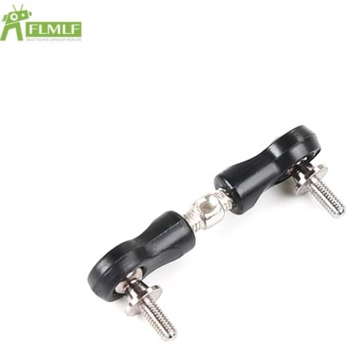 Plastic Pull Rod Steering Servo Arm Fit for 1/5 HPI ROFUN BAHA ROVAN KM BAJA 5B 5T 5SC Rc Car Toys Games Parts