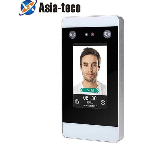 4.3 inch touch Screen TCP/IP Dynamic face recognition 1.3MP HD camera Access Control device System support 2000 faces