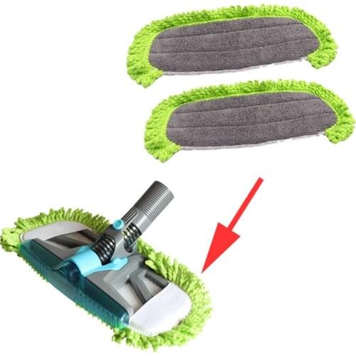 Replace Floor Brush Mop Cloth Household Vacuum Cleaner Soft Microfiber Floor Mop Wash Floors Cloth Home Cleaning Accessories