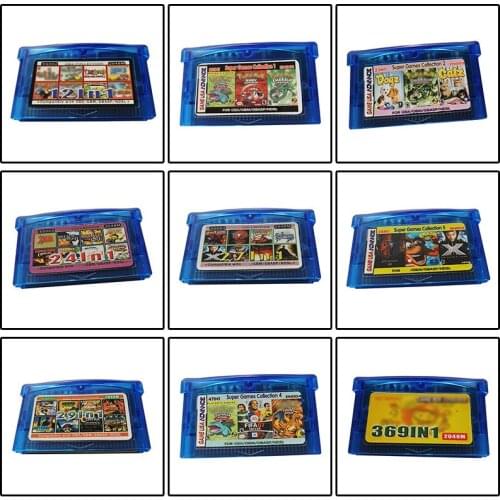 Super Video Game Compilation Cartridge Console Card for English Language Edition 32-bit