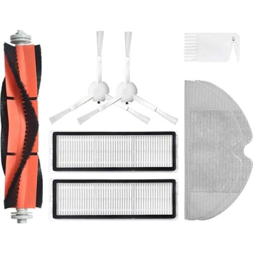 Replacement Parts for Xiaomi Mijia 1C ing Mopping Robot Vacuum Cleaner Main Brushes Filters Side Brush