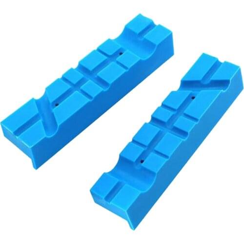1 Pair of Magnetic Soft Pad Jaws Bench Vice Vise Protection Strip