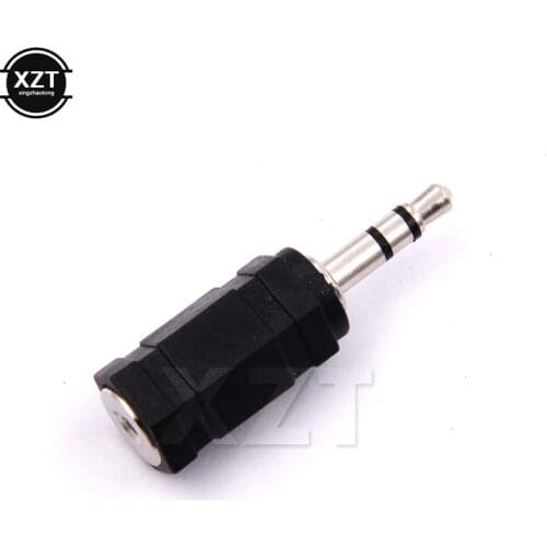 10 pcs 3.5mm to 2.5mm jack plug Adapter TRS convertor male to female Audio wire connector for headphone MP4 transmitter adapter