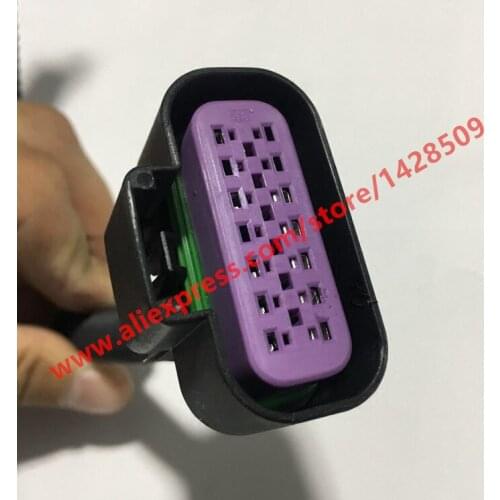 14 Pin Urea Pump Plug Waterproof Cable Socket For Tenneco 1.5/7.1 Jiefang J6 Trucks