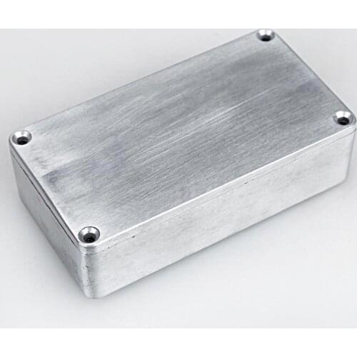 1590B Style Effects Pedal Aluminum Stomp Box Enclosure Guitar Musical Instrument Cases Storage Holder Guitar Accessories