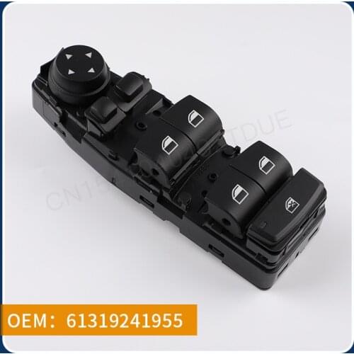 61319241955 It is suitable for BMW 5 Series 6 Series X3 left front window regulator switch