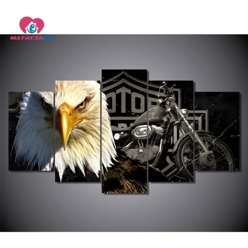Diamond embroidery animals eagle Pictures of rhinestones mosaic almaznaya Diamond painting full square mosaic pictures diy kit