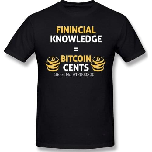 Bitcoin Funny Dogecoin Stocks New Arrival T-Shirt Finance Unique Design Cotton Tees Harajuku TShirt Streetwear Men