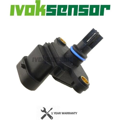 2000-2008 MAP Manifold Absolute Pressure Sensor For OPEL VAUXHALL SIGNUM VECTRA Mk II OMEGA 2.0 2.2 i T DTI 6235635 6238680