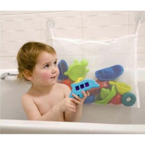 Baby Toy Mesh Bag Bath Bathtub Doll Organizer Suction Bathroom Bath Toy Stuff Net Baby Kids Bath Bathtub Toy Bath Game Bag Kids