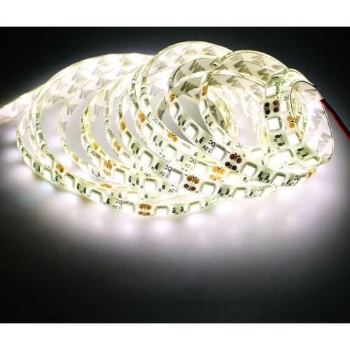 Nature white 4000K LED Strip Lights 5050 DC12V 5M 300leds flexible IP65 Waterproof led tape indoor outdoor decoration lights